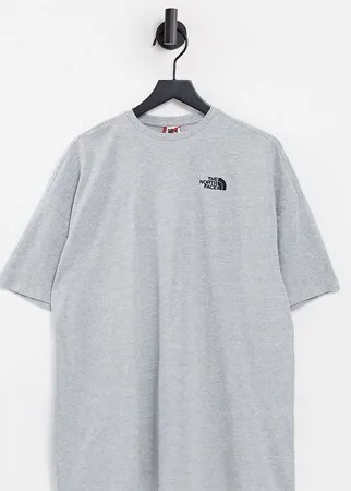 Серое платье-футболка The North Face – эксклюзивно для ASOS-Серый