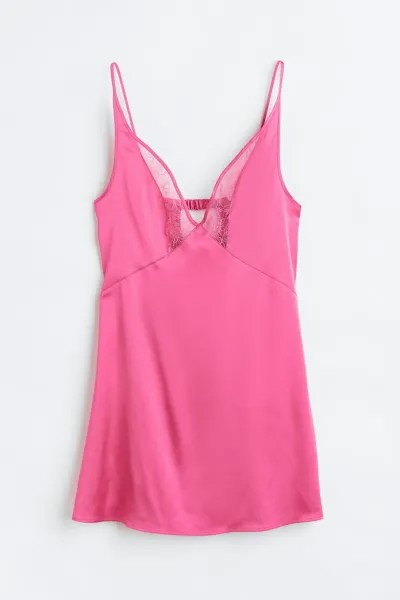 Ночная сорочка женская H&M 1139521004 розовая S (доставка из-за рубежа)