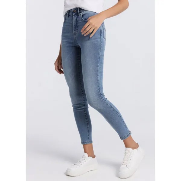 Джинсы Victorio & Lucchino 134588-3052-748 Skinny High Waist, синий