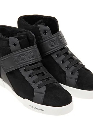 Высокие кеды Portofino Light Dolce&Gabbana