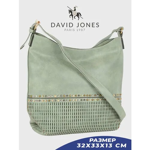 Сумка DAVID JONES, зеленый
