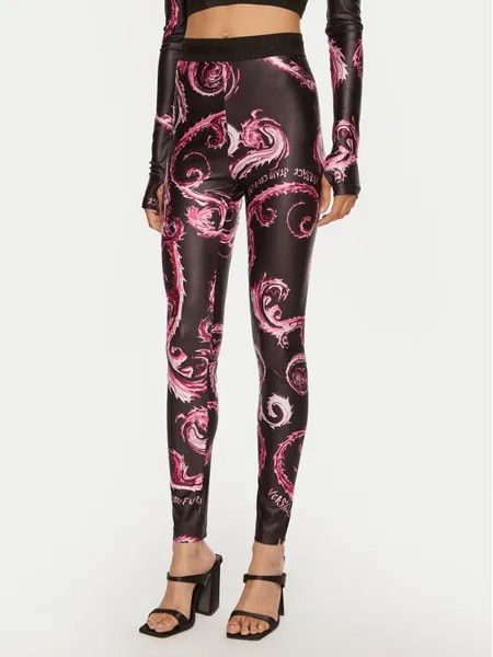 Узкие леггинсы Versace Jeans Couture, черный