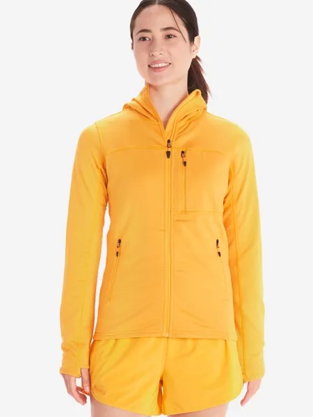 Джемпер флисовый женский Marmot Preon Hoody, Желтый