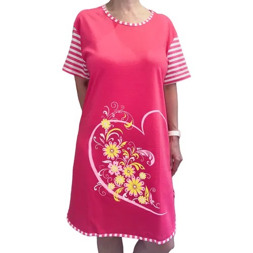 Сорочка , размер 50, рост 158-164, розовый