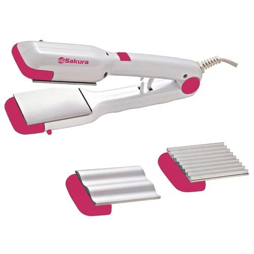 Щипцы Sakura SA-4507 белый/розовый