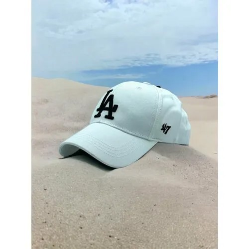 Бейсболка MARKINNA accessories, размер 54-59, белый, черный