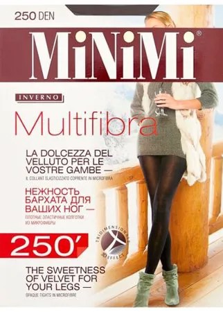 Колготки MiNiMi Multifibra 250 den, размер 4-L, moka (коричневый)
