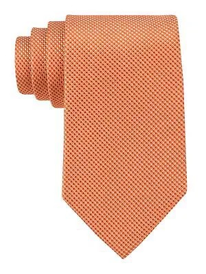 Мужской оранжевый классический галстук MICHAEL KORS
