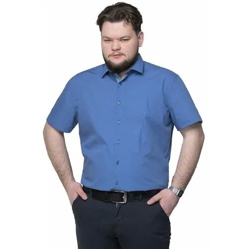 Рубашка Imperator, размер 44/XS/170-178/38 ворот, синий