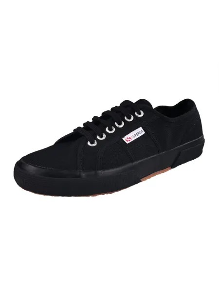 Кроссовки на шнуровке Superga, черный