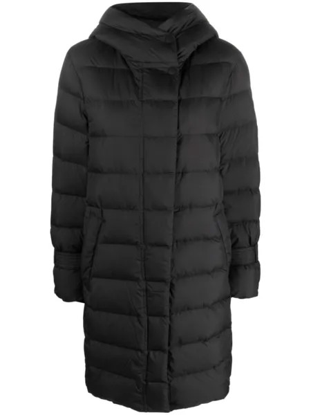 Woolrich пуховик Ellis с капюшоном, черный