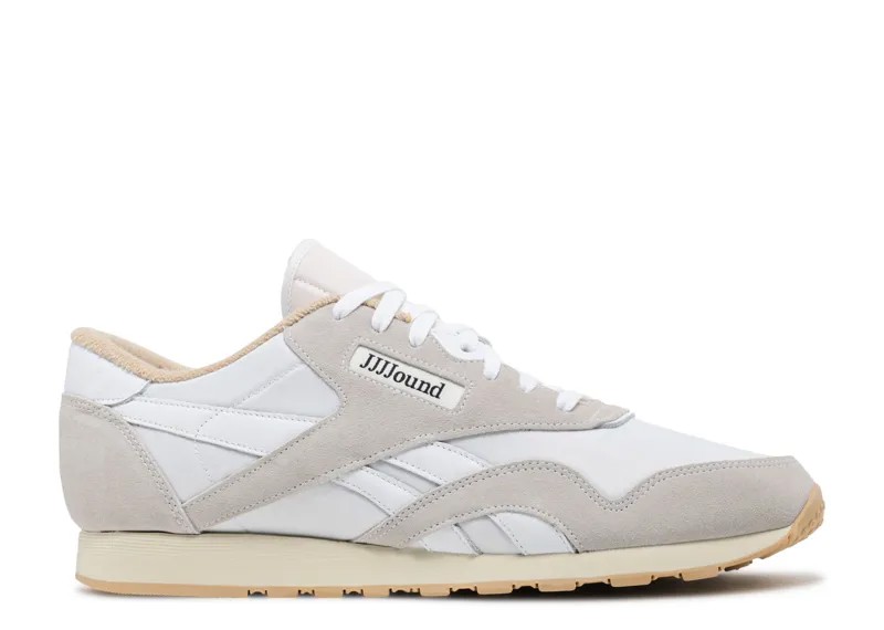 Кроссовки Reebok Jjjjound X Classic Nylon 'White', белый