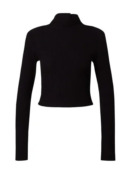 Лонгслив Gina Tricot, черный