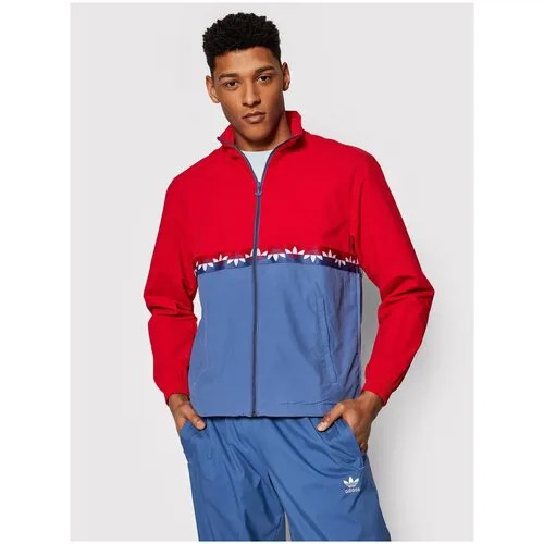 Олимпийка/adidas/GN3437/красно-синий/S