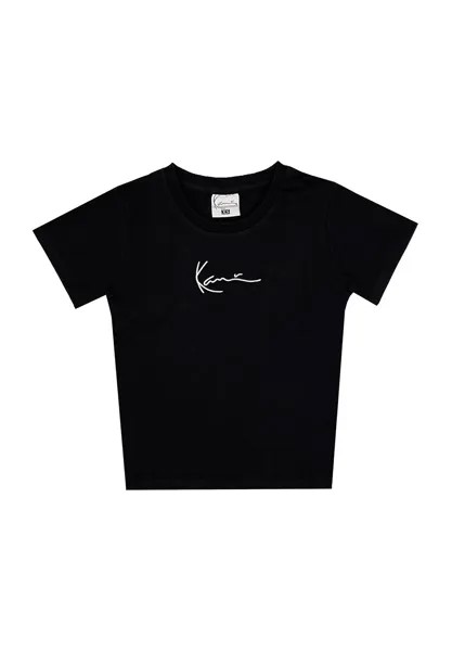 Футболка с принтом SMALL SIGNATURE ESSENTIAL Karl Kani, цвет black