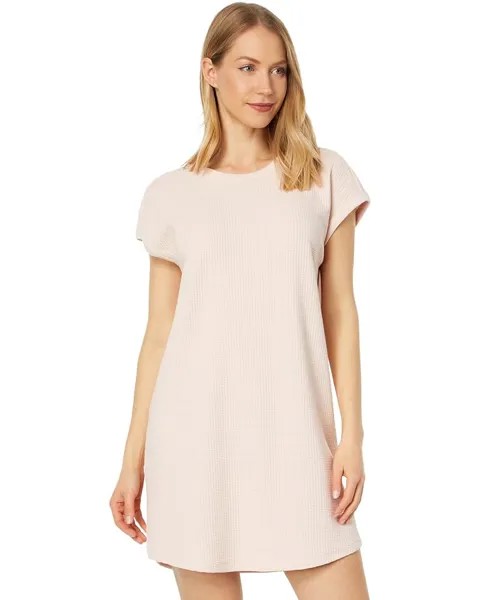 Платье Lilla P Rib Trim Crew Neck, цвет Petal