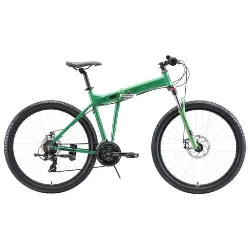 Горный (MTB) велосипед STARK Cobra 27.2 D (2020) зеленый/черный 20