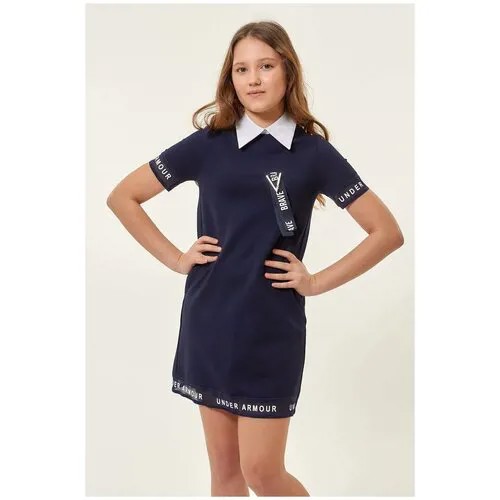Школьное платье Deloras, размер 146, синий
