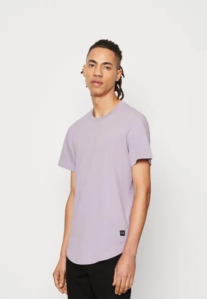 Базовая футболка ONSMATT LONGY TEE Only & Sons, пепельно-фиолетовый