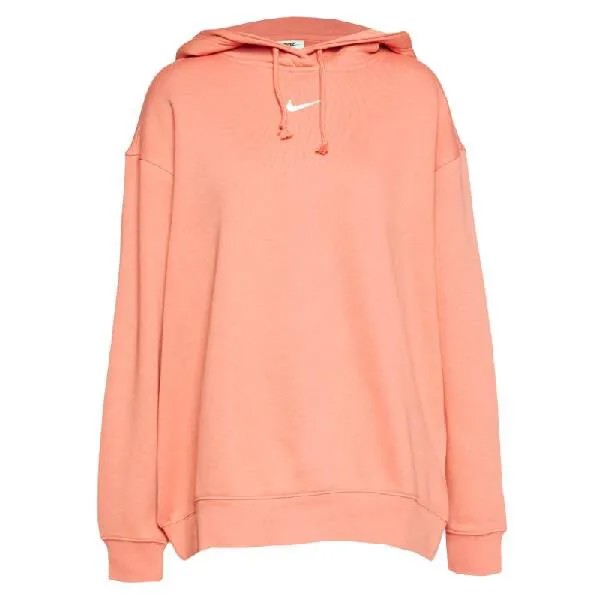 Толстовка Nike Hoodie Oversized, коралловый