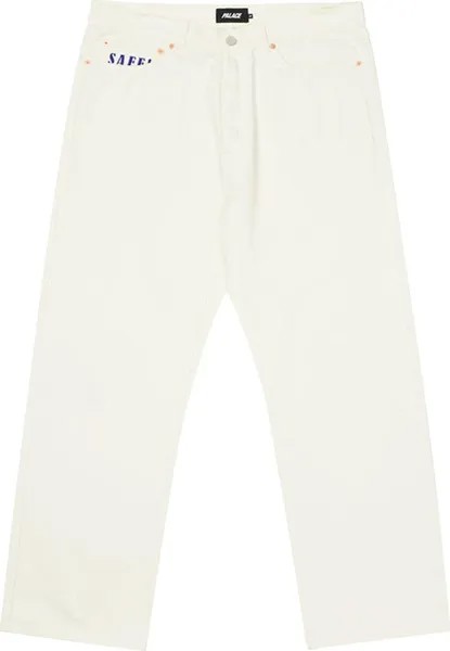 Джинсы Palace Baggies Jeans 'White', белый