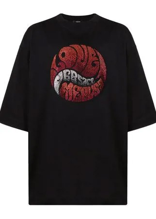 Versace футболка с логотипом