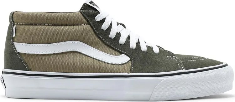 Кеды Vans JJJJound x Sk8-Mid Vault LX Green, зеленый