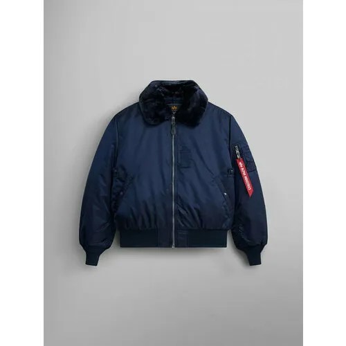 Бомбер ALPHA INDUSTRIES, размер M, синий