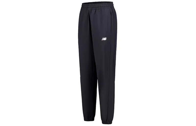 Мужские трикотажные спортивные штаны New Balance, цвет Black
