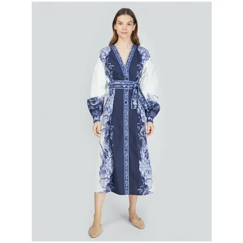 Платье-рубашка Twinset Milano, повседневное, прямой силуэт, размер 44 EU, черный