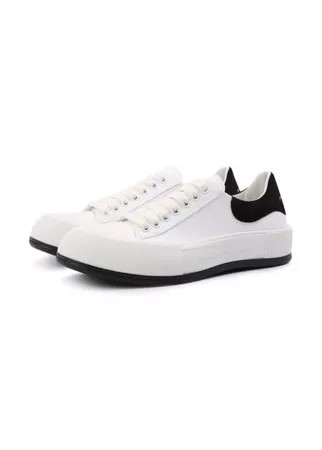 Текстильные кеды Alexander McQueen