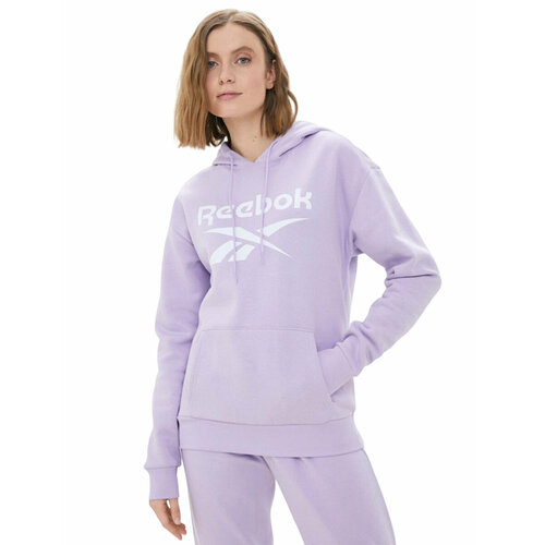 Толстовка спортивная Reebok, размер XS, , фиолетовый
