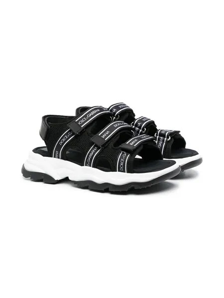Dolce & Gabbana Kids сандалии с логотипом