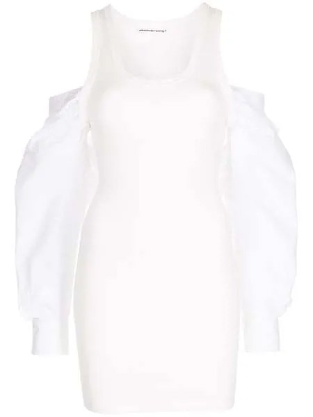 Alexanderwang.t многослойное платье-рубашка