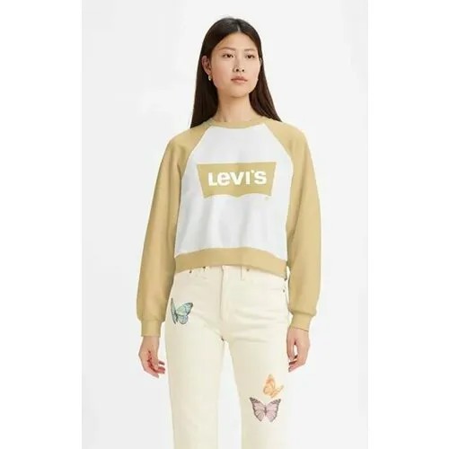 Свитшот Levi's, размер L, , Желтый