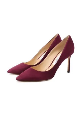 Замшевые туфли Romy 85 Jimmy Choo