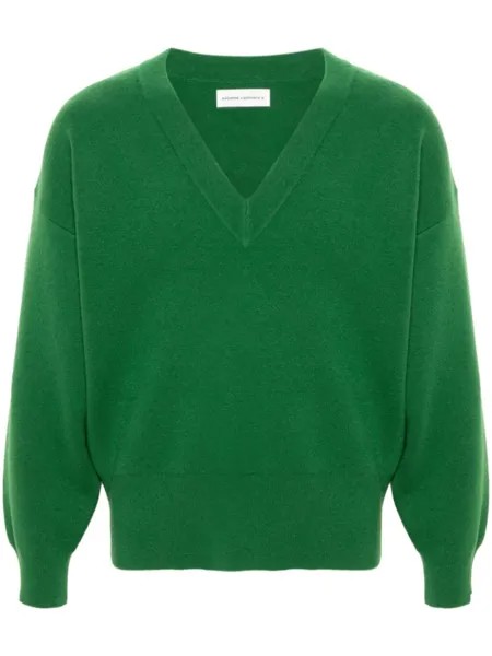 Extreme cashmere кашемировый джемпер No 316, зеленый
