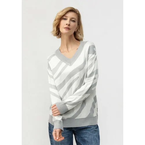 Пуловер VIVAWOOL, размер 62, серый
