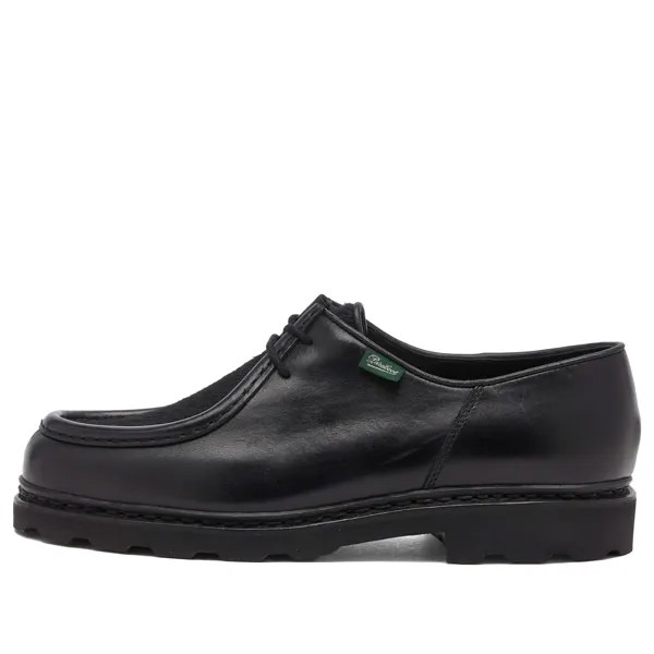 Туфли броги Paraboot Michael, цвет Black Pony Hair