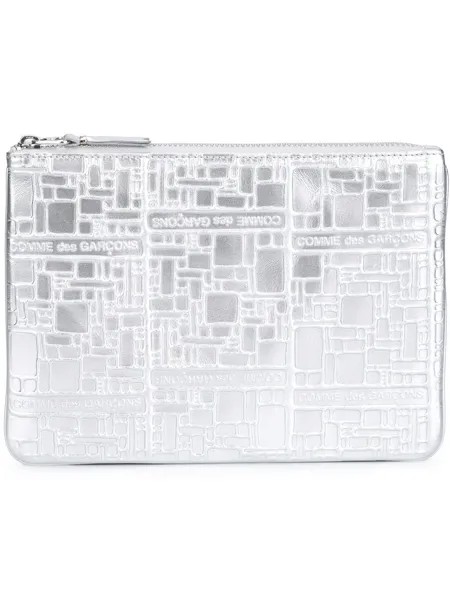 Comme Des Garçons Wallet кошелёк для монет 'Embossed Logo'