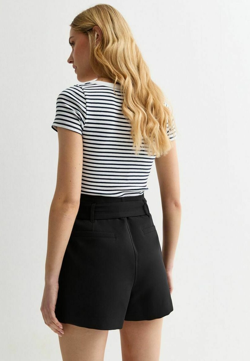 Шорты TIE WAIST New Look, черный