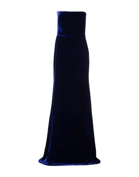 Платье Victoria Beckham Long, темно-синий