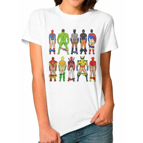 Футболка Design Heroes, размер XL, бeлый