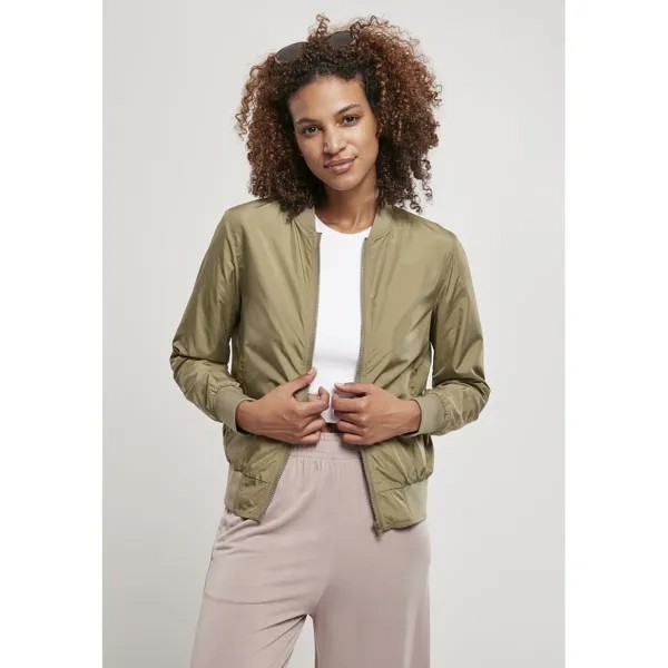 Куртка Urban Classics Bombers, зеленый