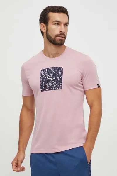 Спортивная футболка Pure Box Salewa, розовый