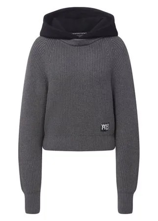 Пуловер с капюшоном alexanderwang.t