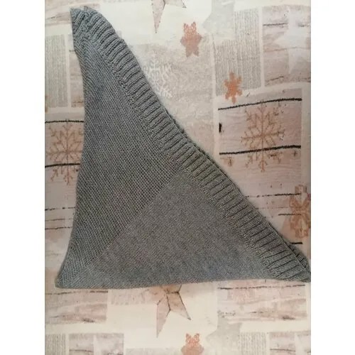 Шаль ,149х63 см, серый