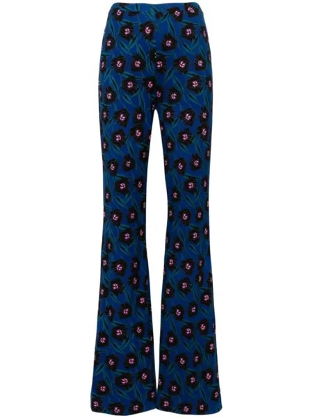 Diane Von Furstenberg брюки Brooklyn, синий
