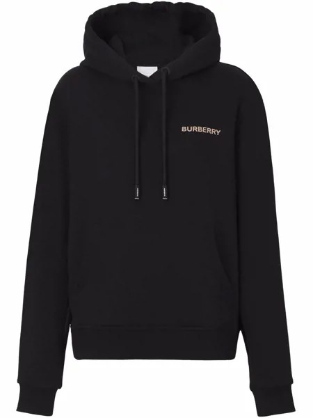 Burberry худи оверсайз с графичным принтом