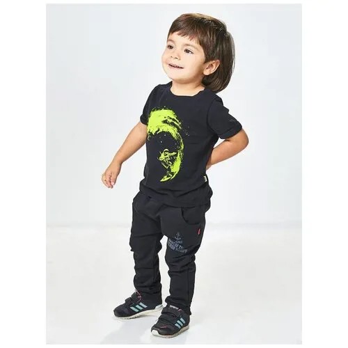 Футболка Mini Maxi, размер 98, черный
